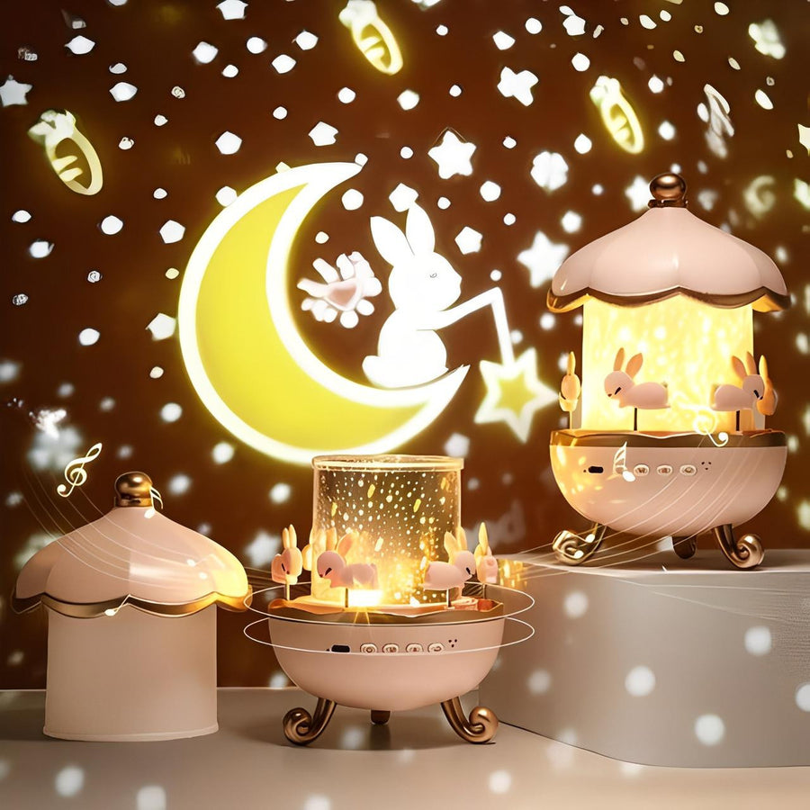 Carousel Night Light Projector with 12 Rotating Scenes - view 3