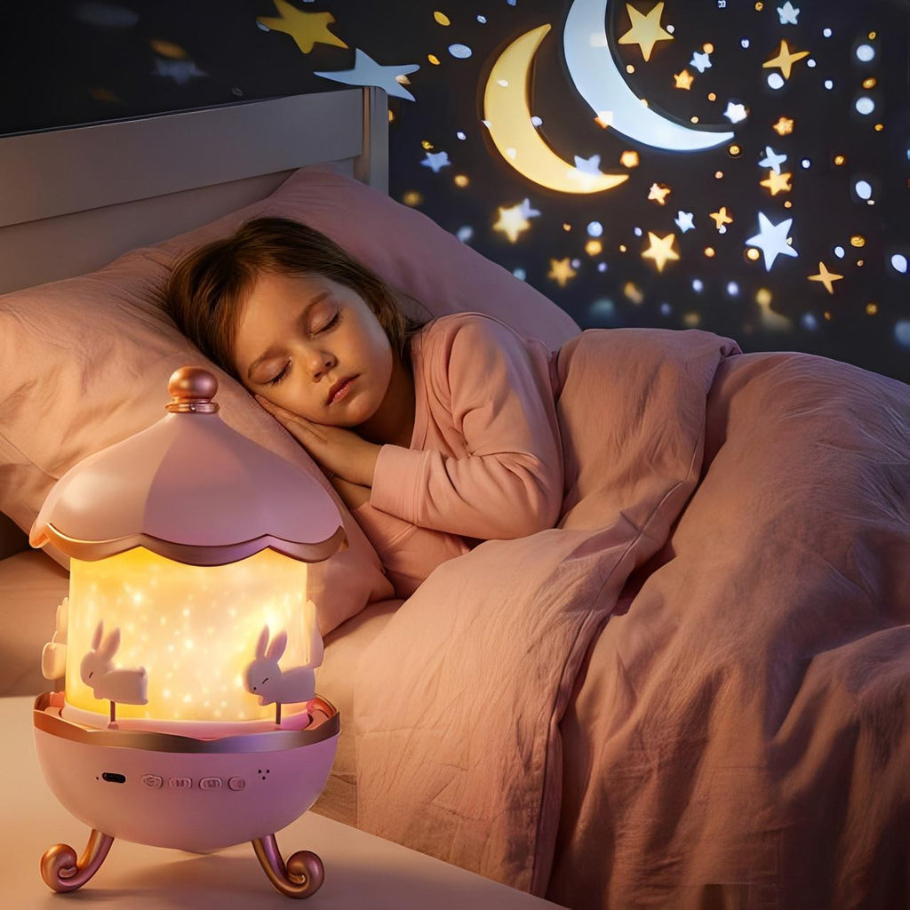 Carousel Night Light Projector with 12 Rotating Scenes - view 2