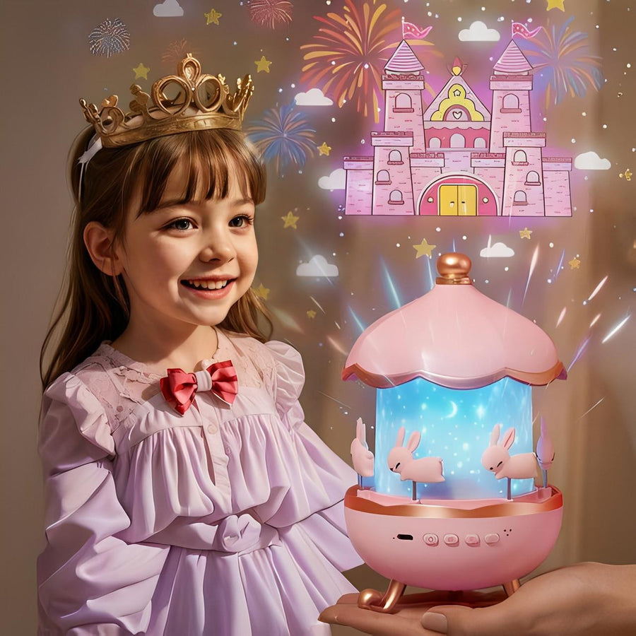 Carousel Night Light Projector with 12 Rotating Scenes - view 5