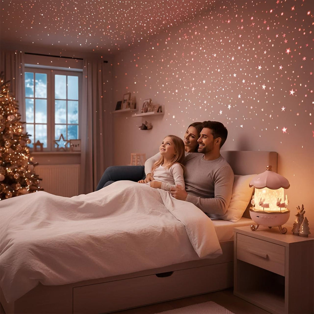 Carousel Night Light Projector with 12 Rotating Scenes - view 9