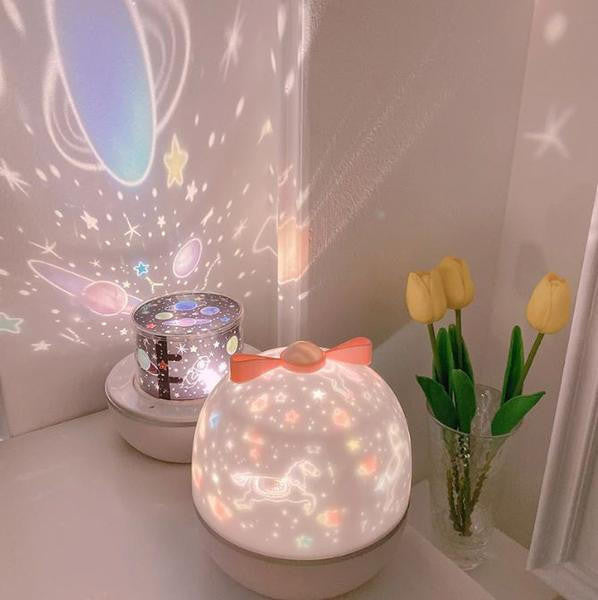 Star Projector Night Light with 6 Film Themes and Rotation - view 7