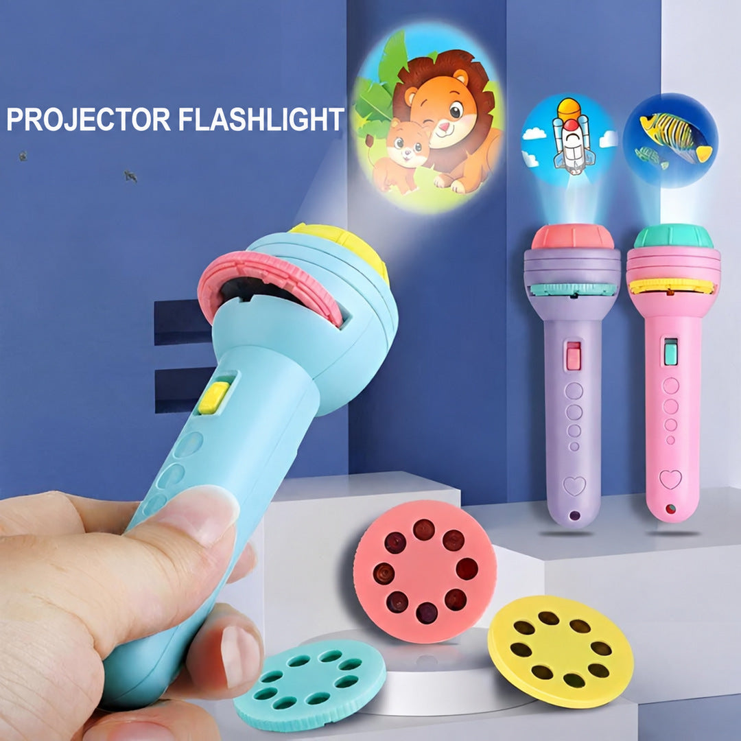 Projector Flashlight for Kids with Animal Slides - view 5