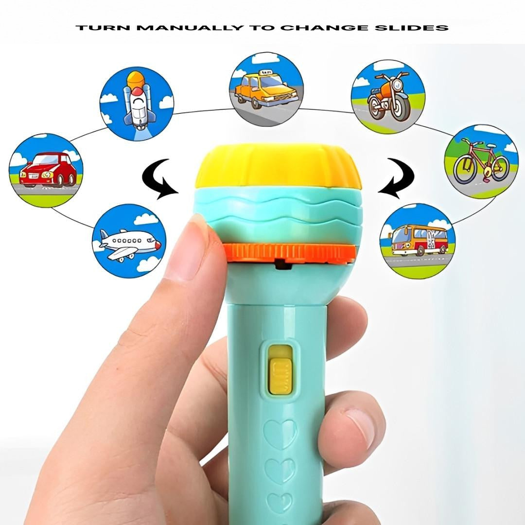 Projector Flashlight for Kids with Animal Slides - view 7