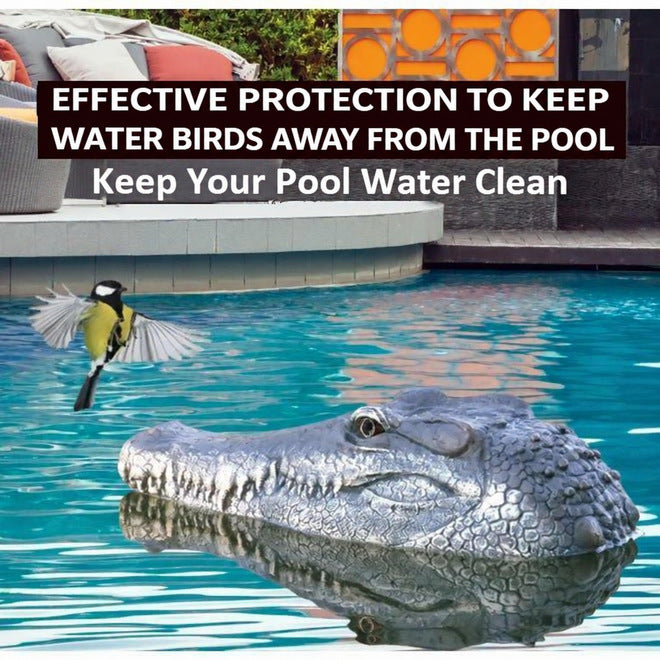 Remote Control Crocodile Head for Pool and Pond