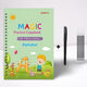 Reusable Magic Copybook with Pen and Refills for Preschoolers, Alphabet