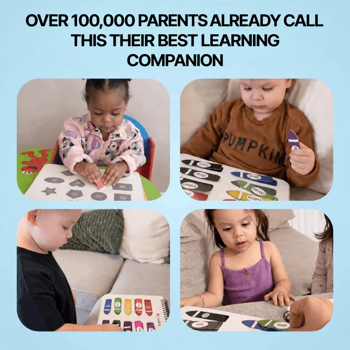 Reusable Preschool Activity Book with 30 Educational Themes - view 6
