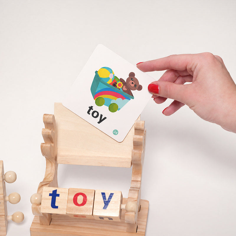 Montessori Spin and Spell Set