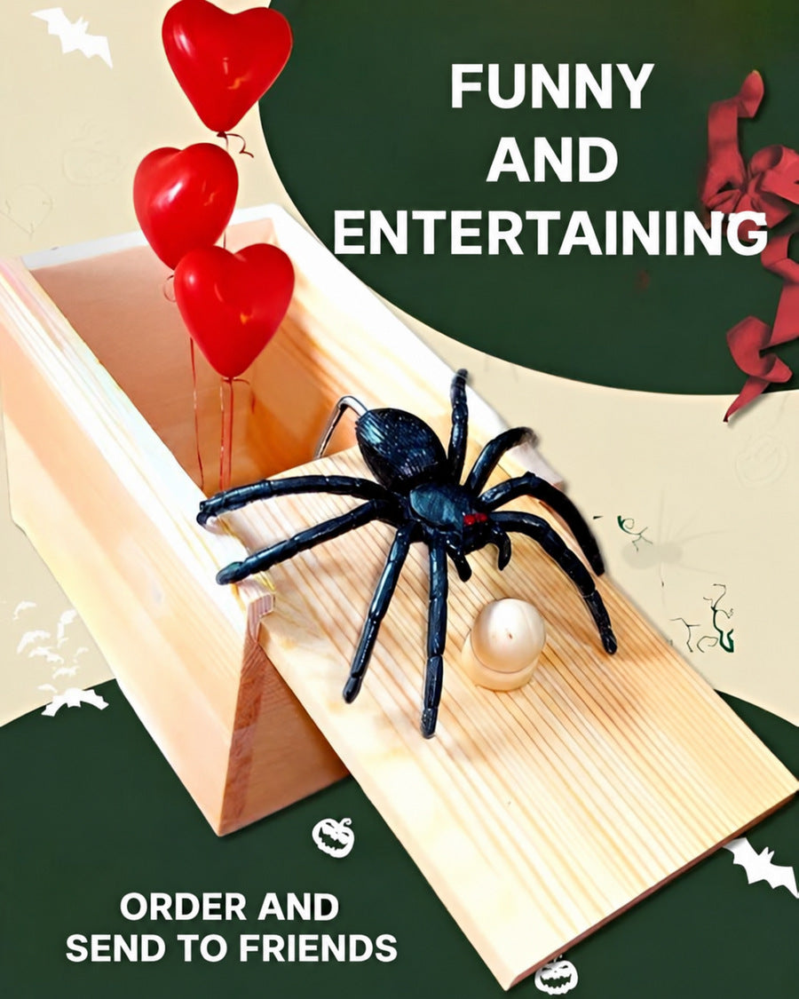 Spider Prank Box with Surprise Jump Scare - view 2