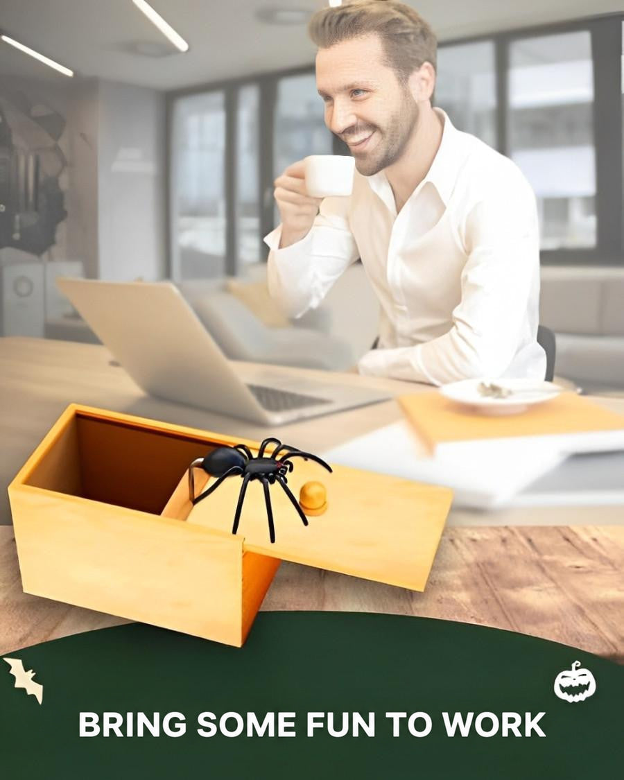 Spider Prank Box with Surprise Jump Scare - view 5