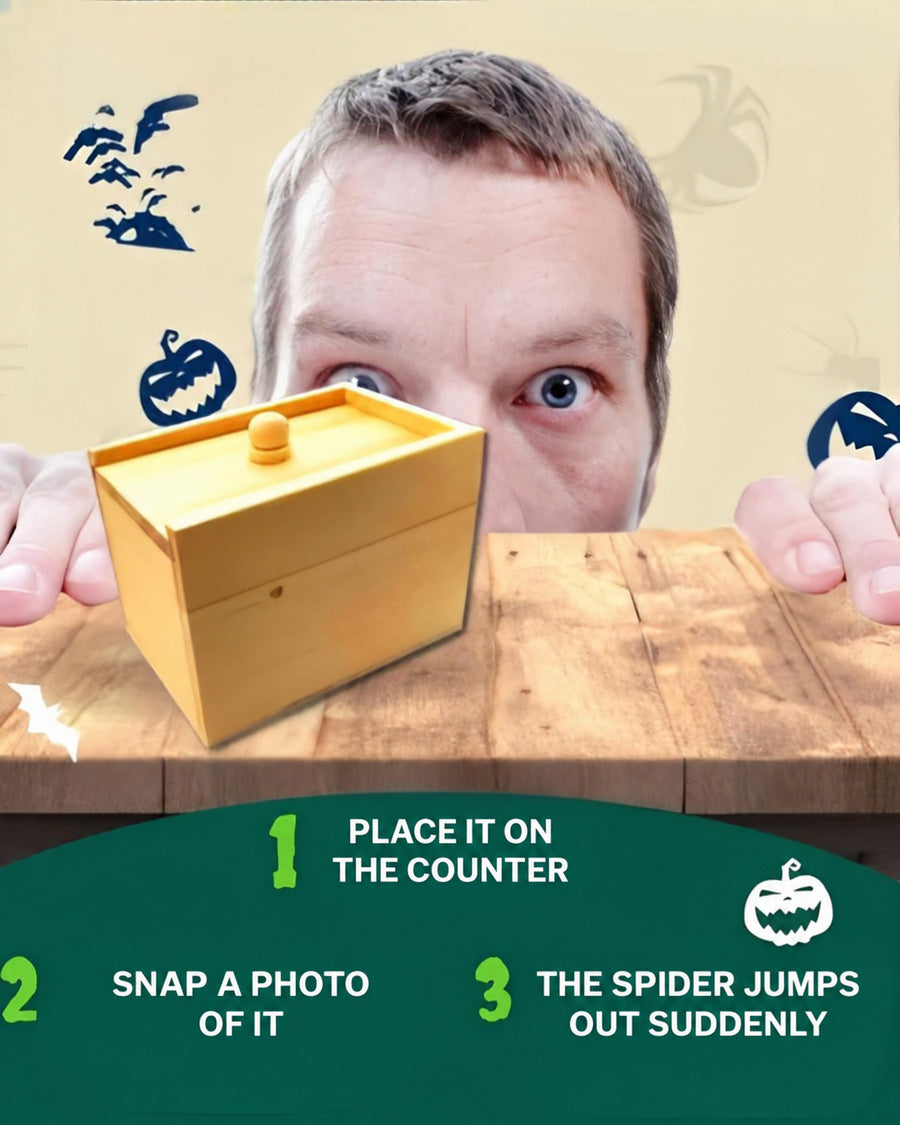 Spider Prank Box with Surprise Jump Scare - view 6