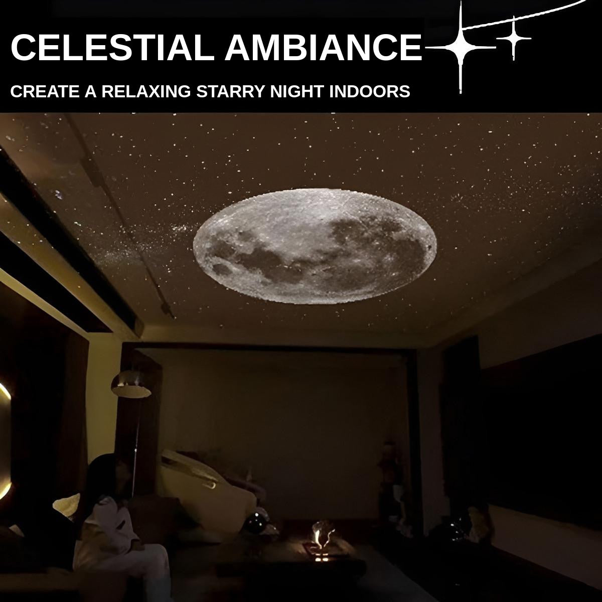 Star Projector Night Light with Interchangeable Films - view 2
