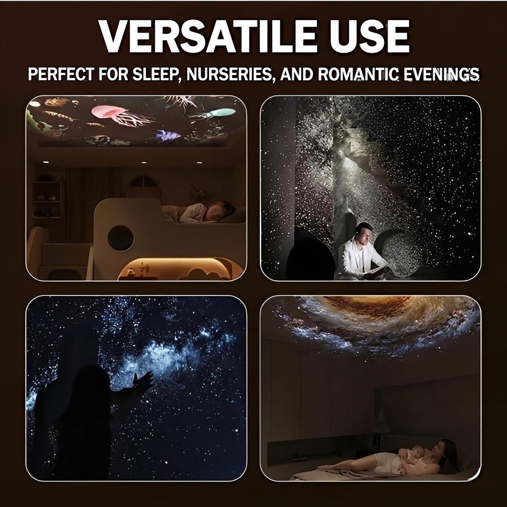 Star Projector Night Light with Interchangeable Films - view 4