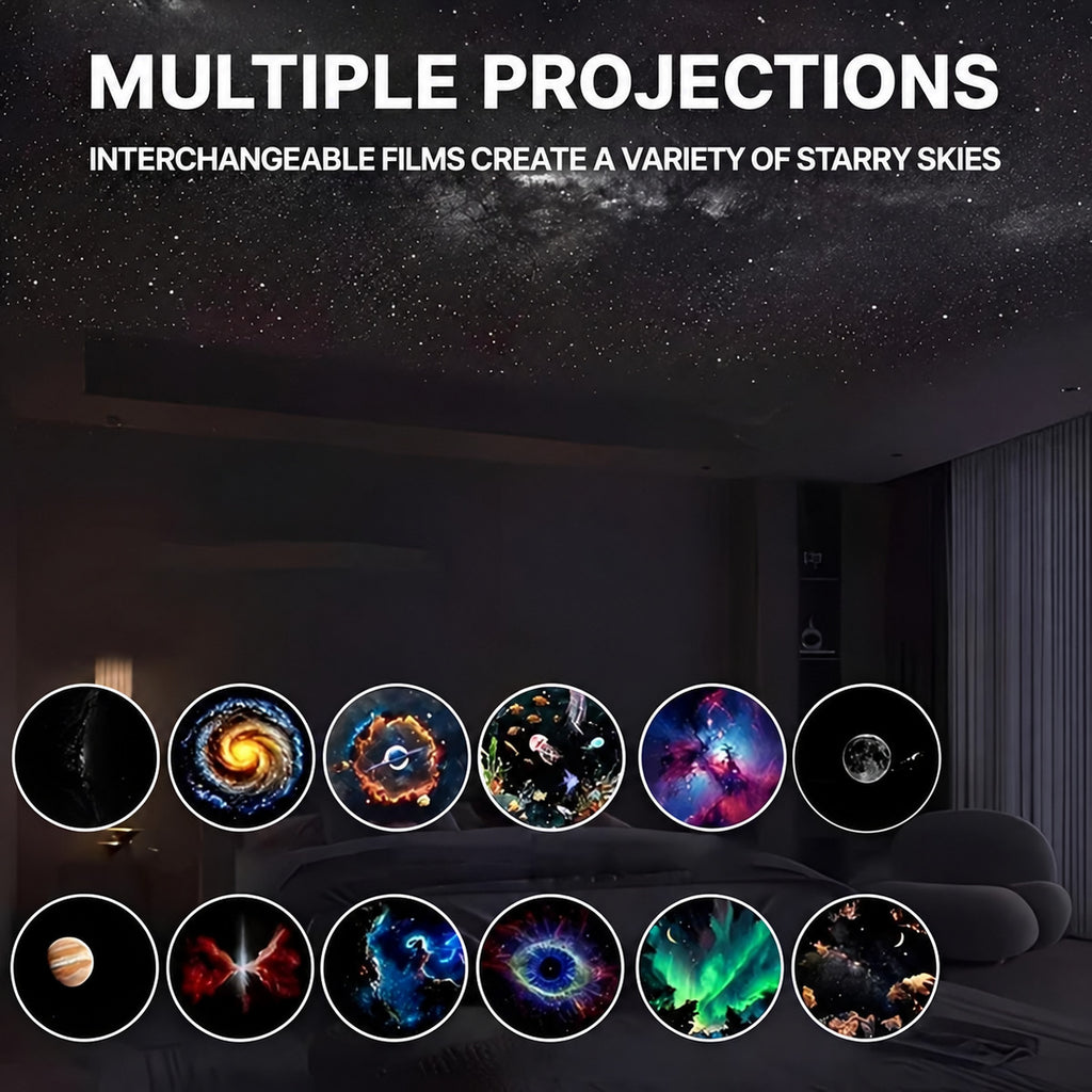 Star Projector Night Light with Interchangeable Films - view 5