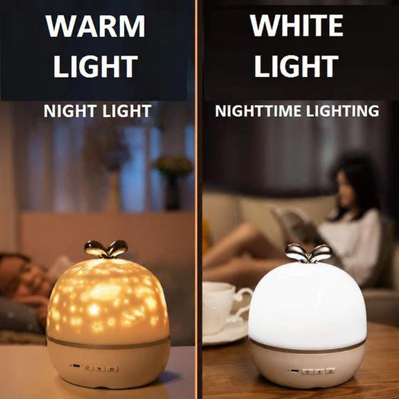 Star Projector Night Light with 6 Film Themes and Rotation - view 6