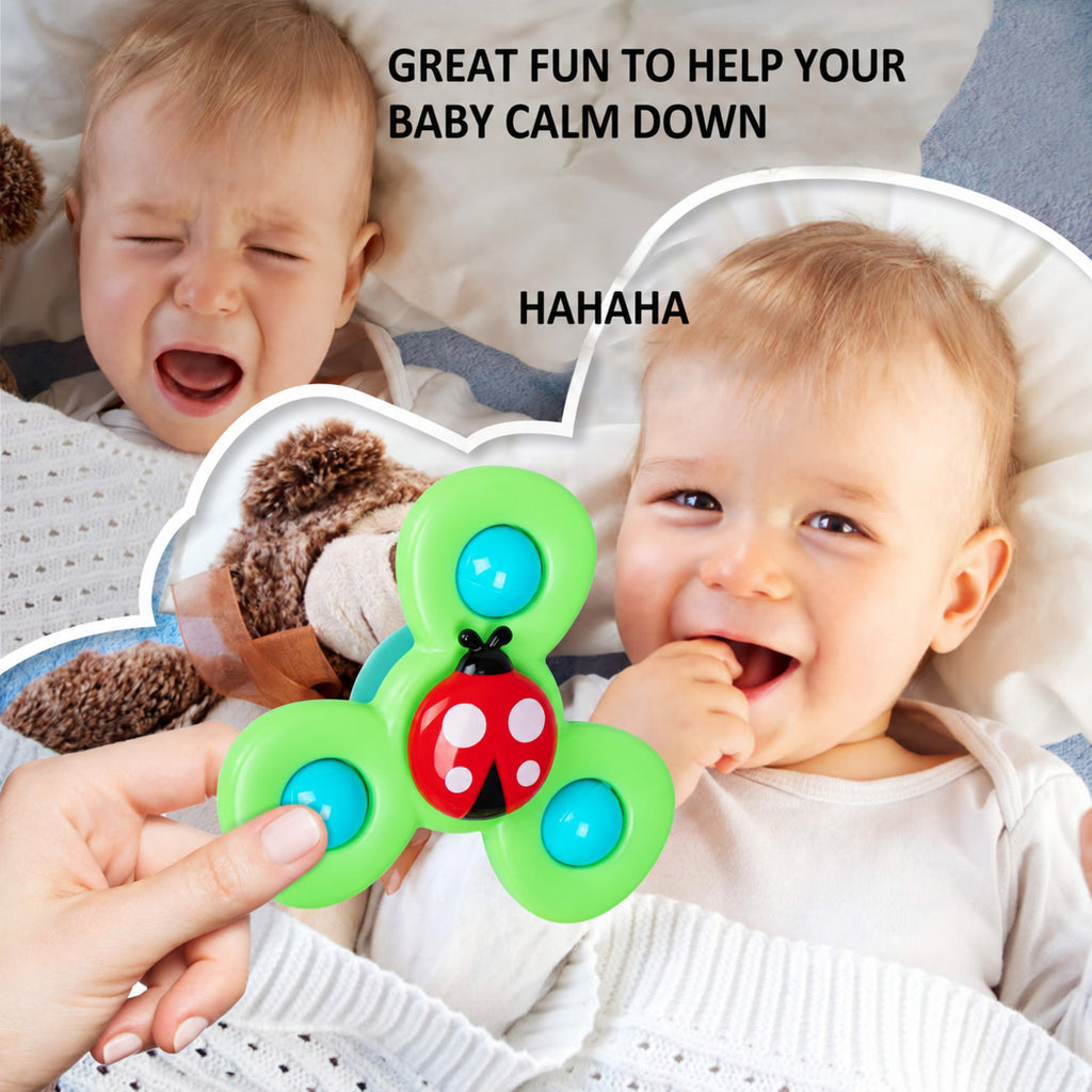 Suction Spinner Toy with Animal Designs for Babies - view 7