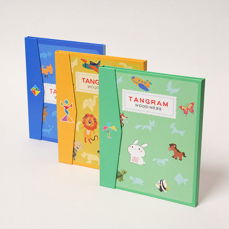 Montessori Magnetic Tangram Book