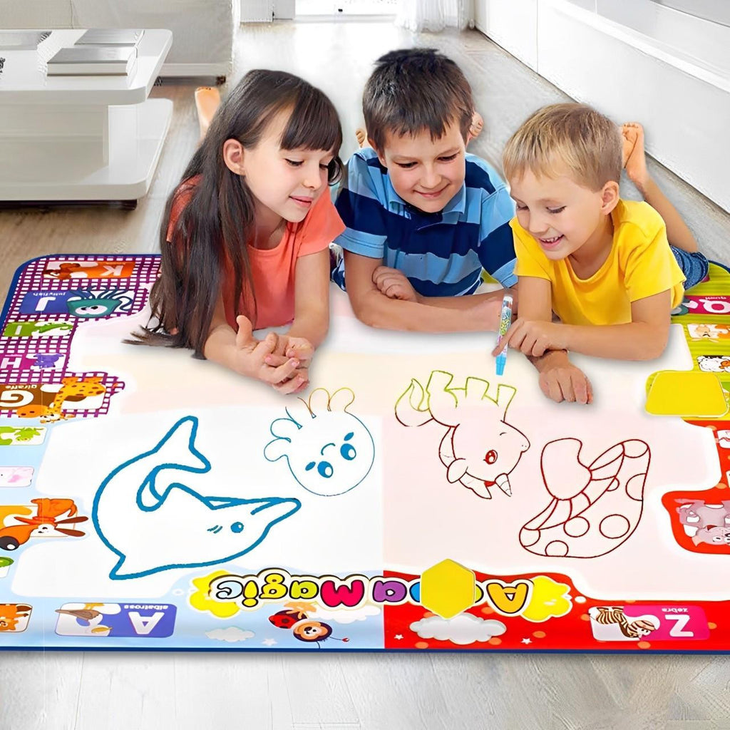 Water Drawing Mat with Educational Border and Accessories - view 10