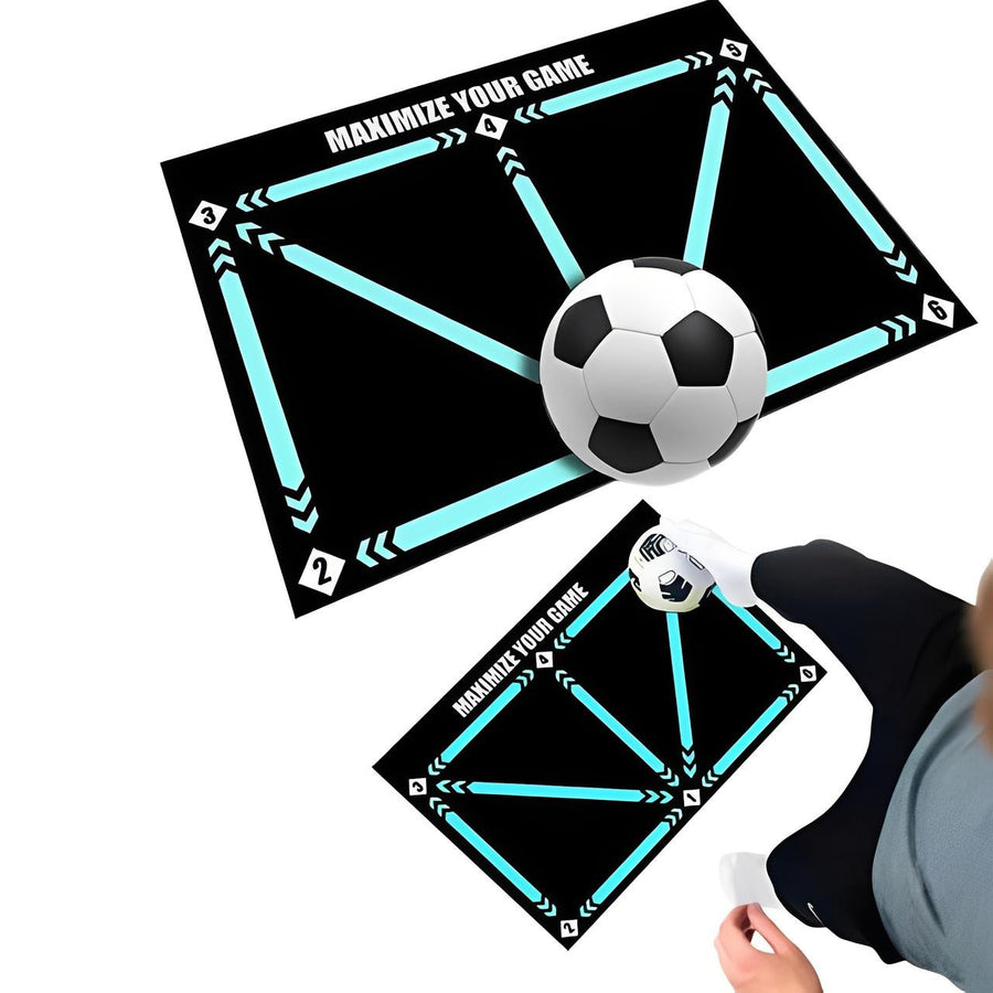 Football Training Mat with Numbered Zones and Elastic Cord - view 3