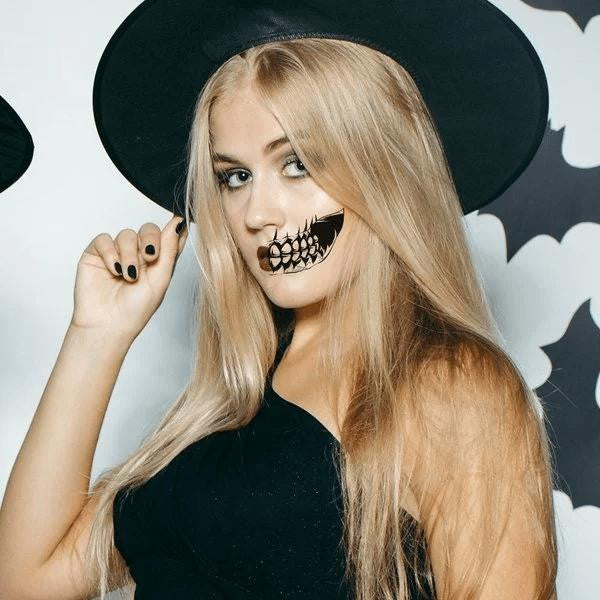 Halloween Temporary Tattoos - Realistic Face & Body Decals - view 5