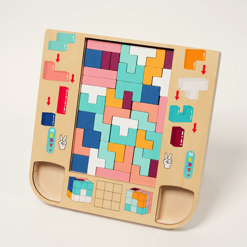 Montessori Drop & Stack Game