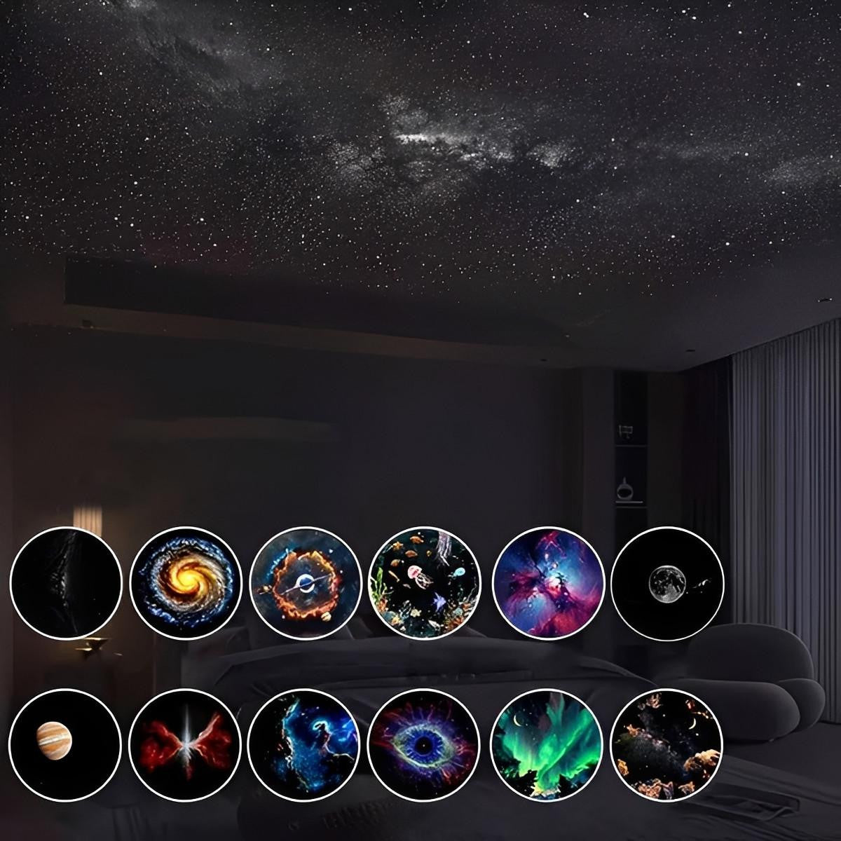 Star Projector Night Light with Interchangeable Films - view 8