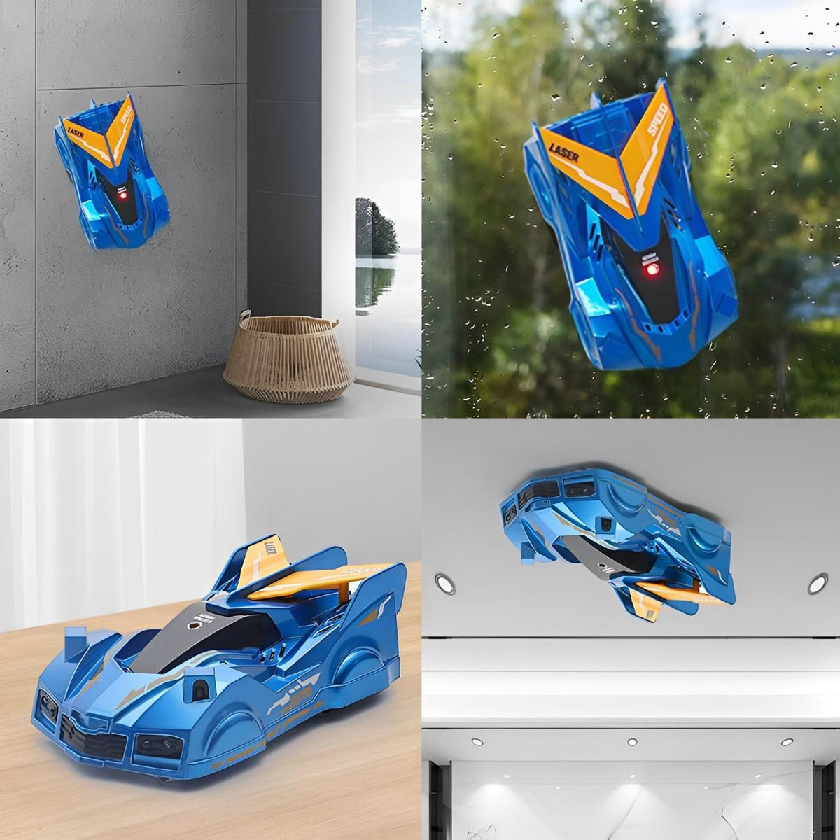 Wall Climbing RC Car with Laser Remote Control - view 9