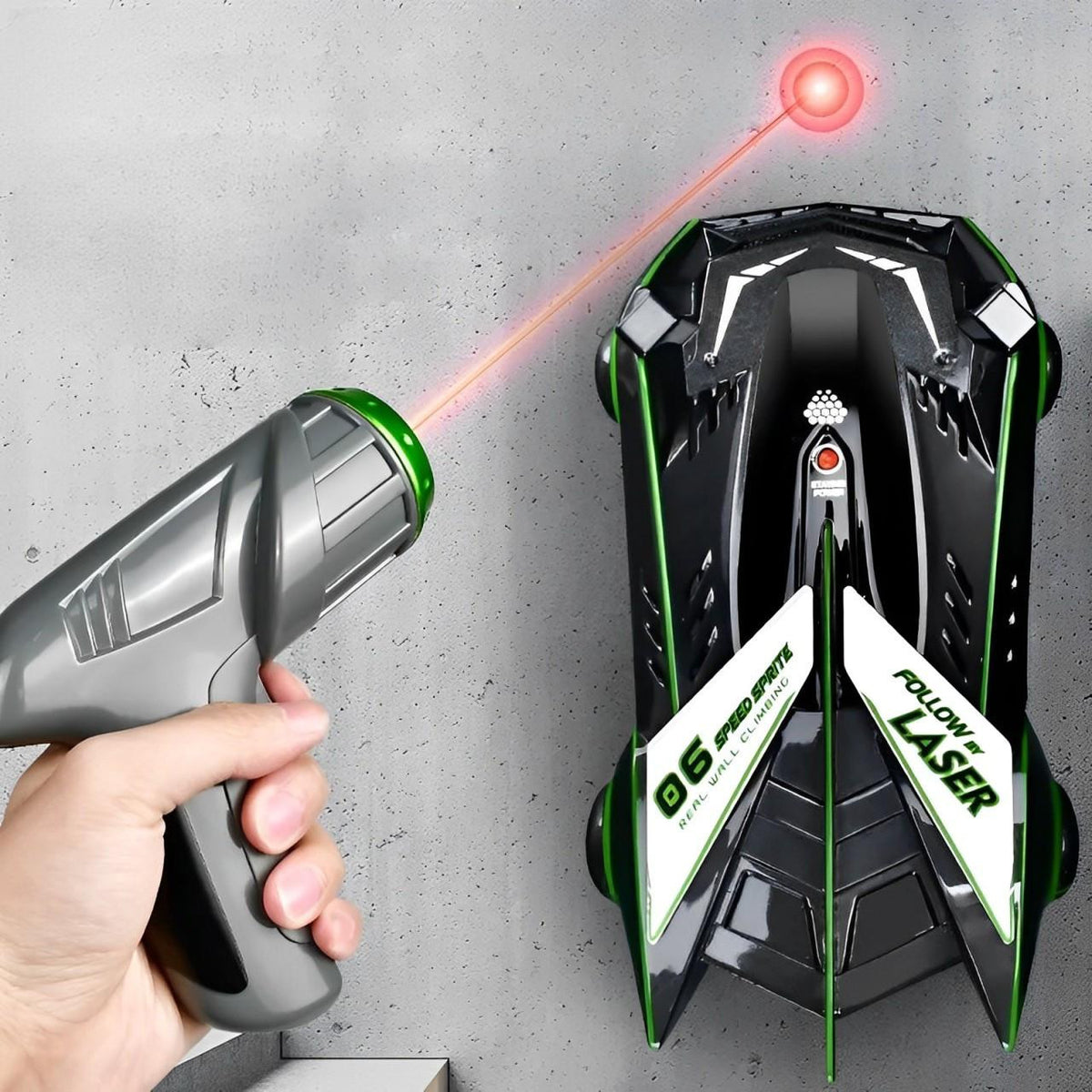 Wall Climbing RC Car with Laser Remote Control - view 7