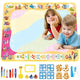 Water Drawing Mat with Educational Border and Accessories, A - 39 x 28 in