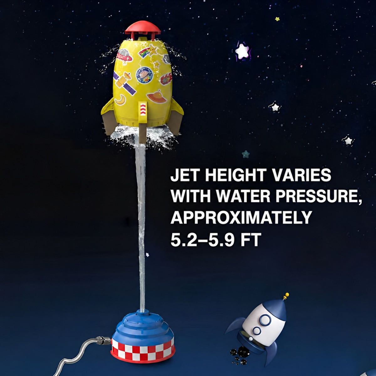 Water Rocket Launcher Toy with Adjustable Launch Base - view 7