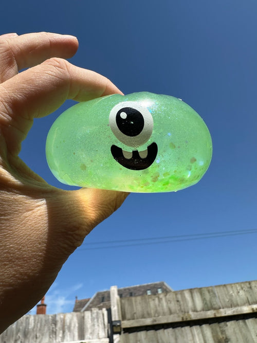 Customer photo, Halloween dumpling squishy