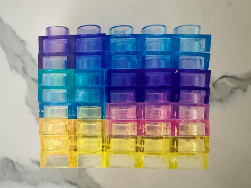 Customer photo of the Jelly Blocks soft building set (avis-09)