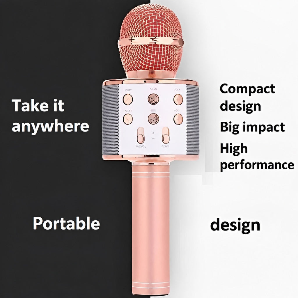 Wireless Karaoke Microphone with Bluetooth Speaker - view 4