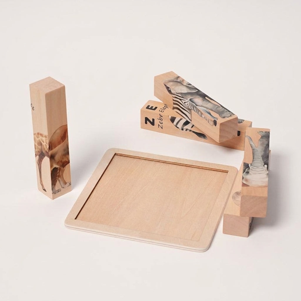 Montessori Twist and Match Puzzle