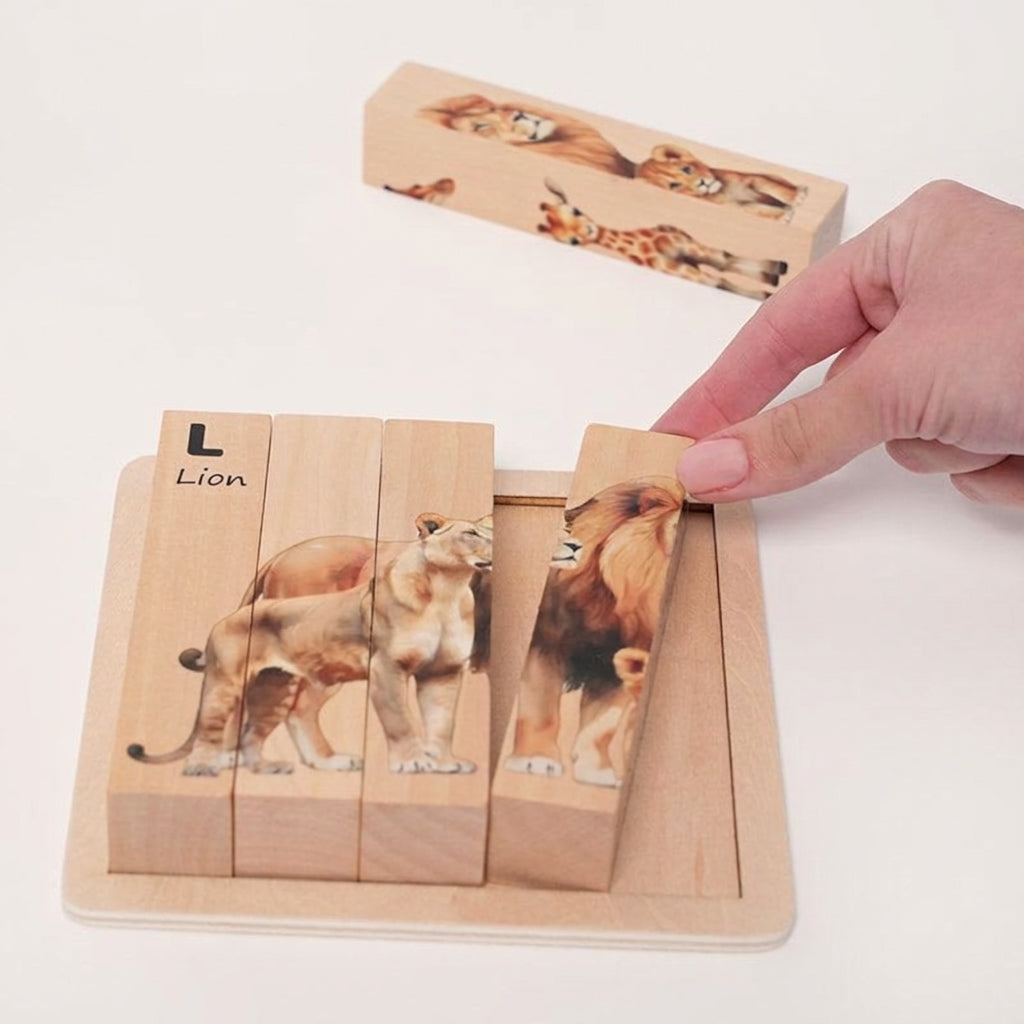 Montessori Twist and Match Puzzle