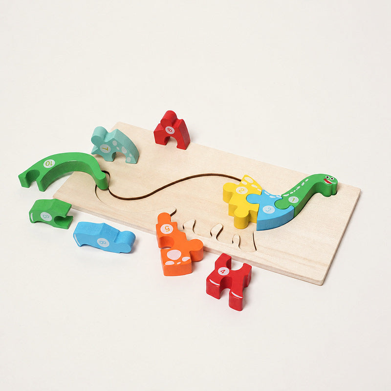 Montessori Wooden Puzzles (4 Pack)