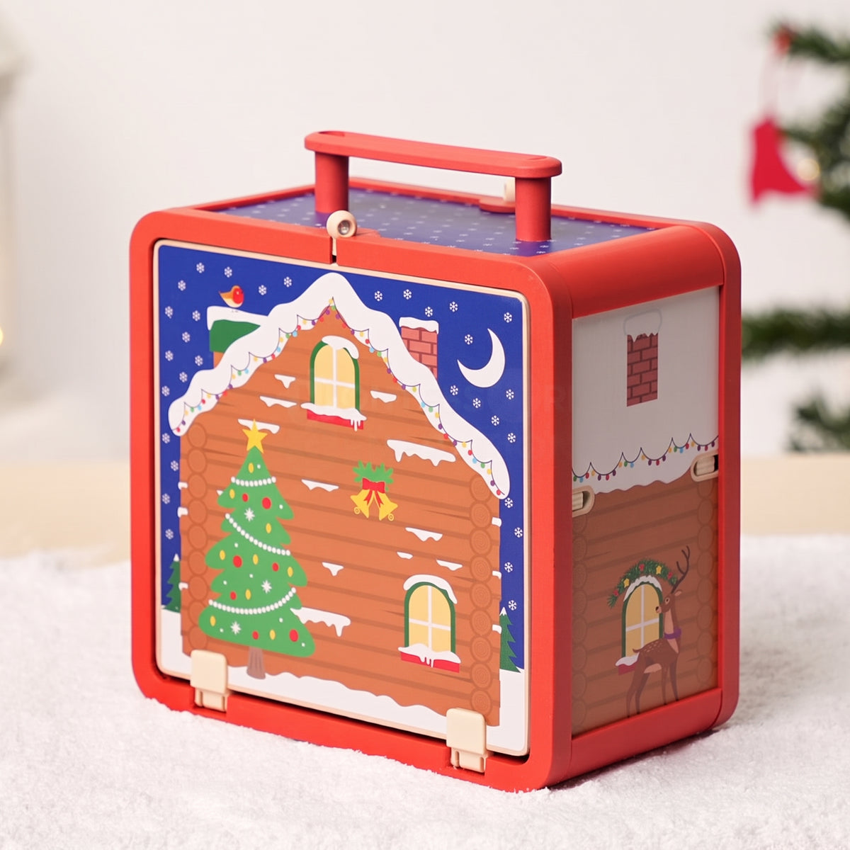 Montessori Xmas Dollhouse