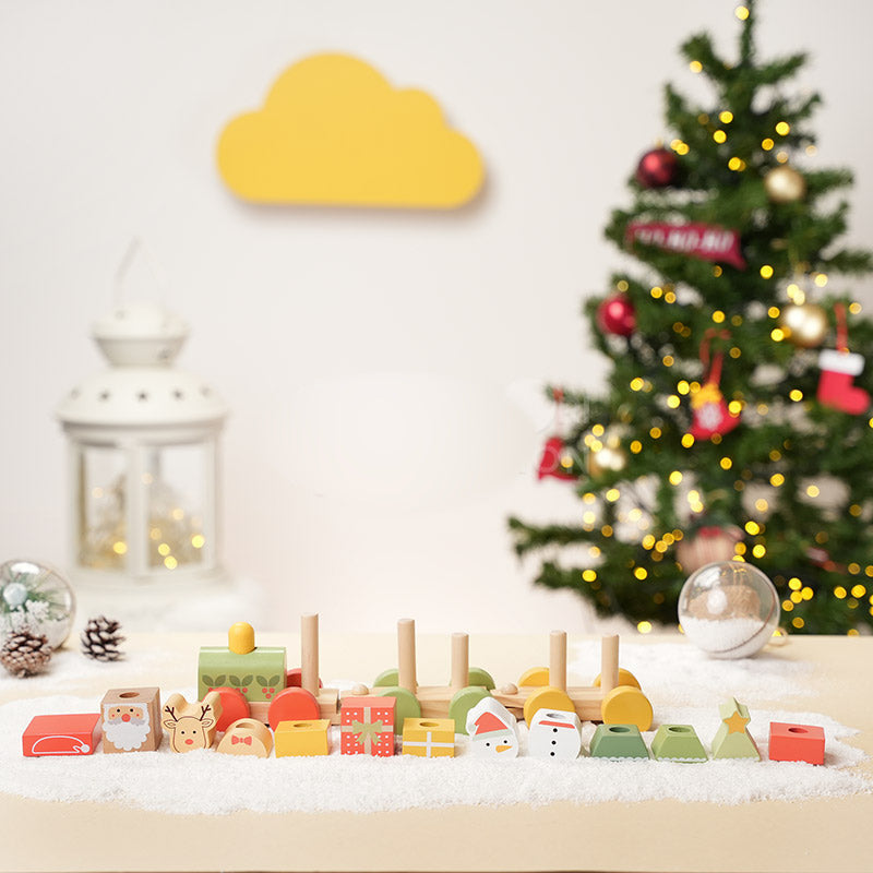 Montessori Xmas Brain Train