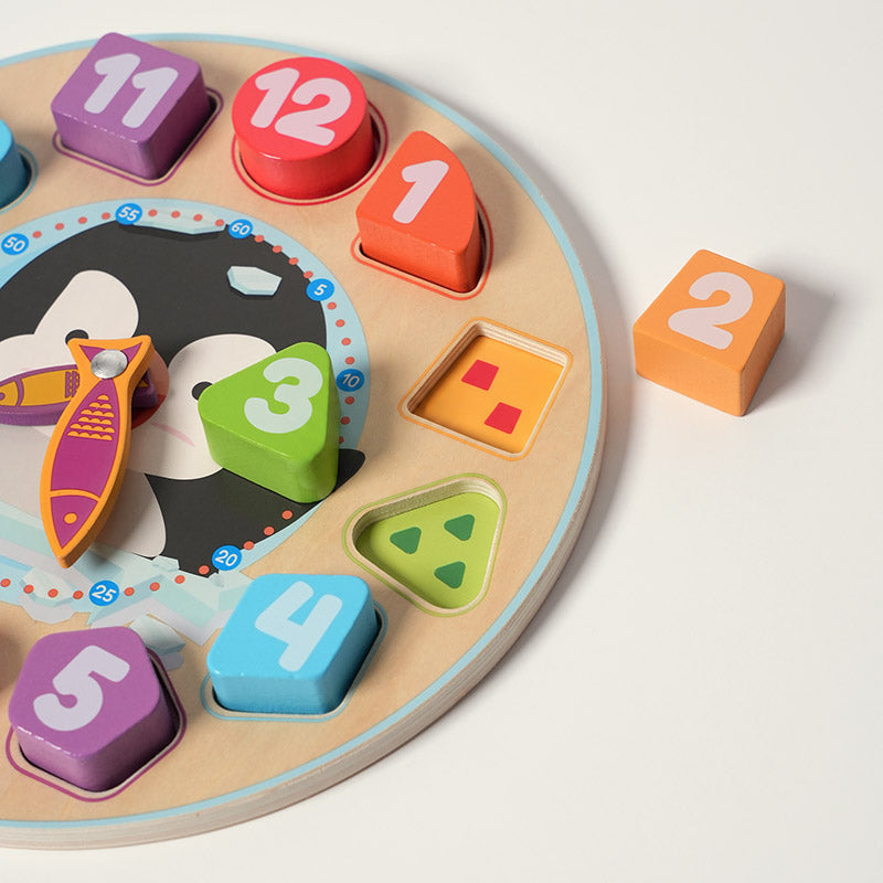 Montessori Penguin's Clock
