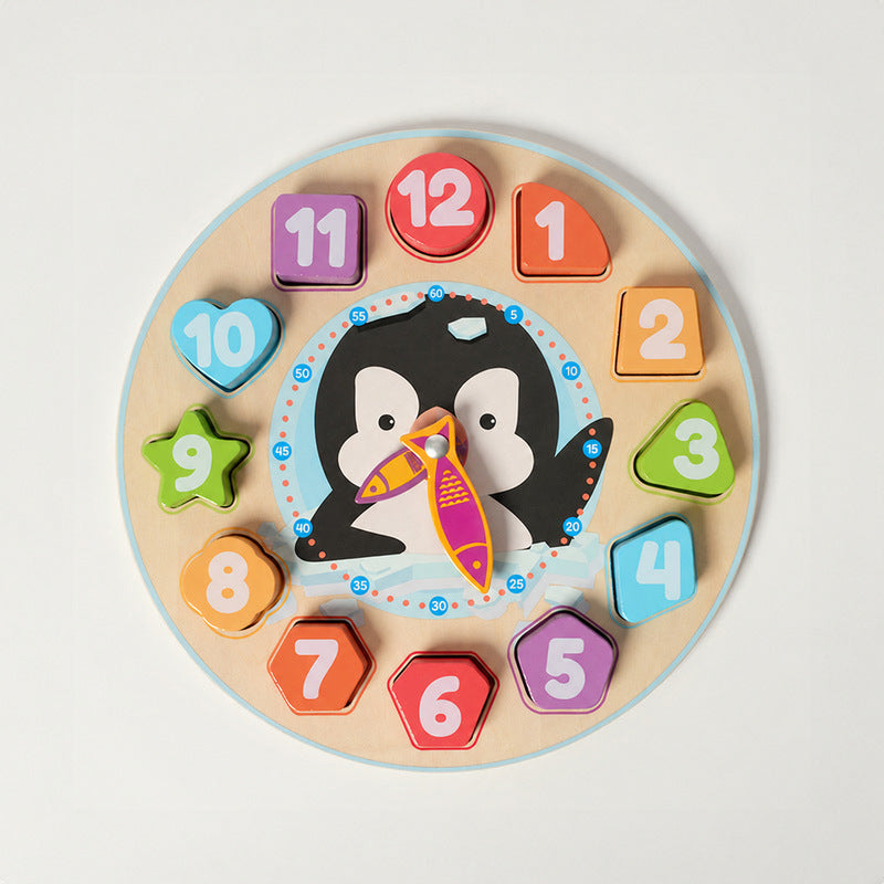 Montessori Penguin's Clock