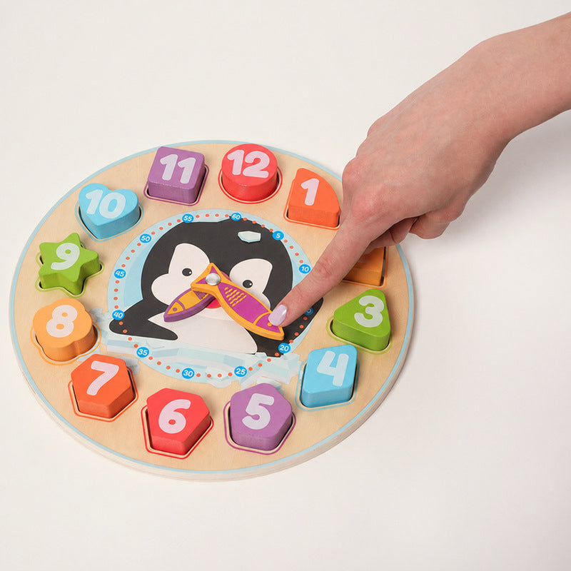 Montessori Penguin's Clock