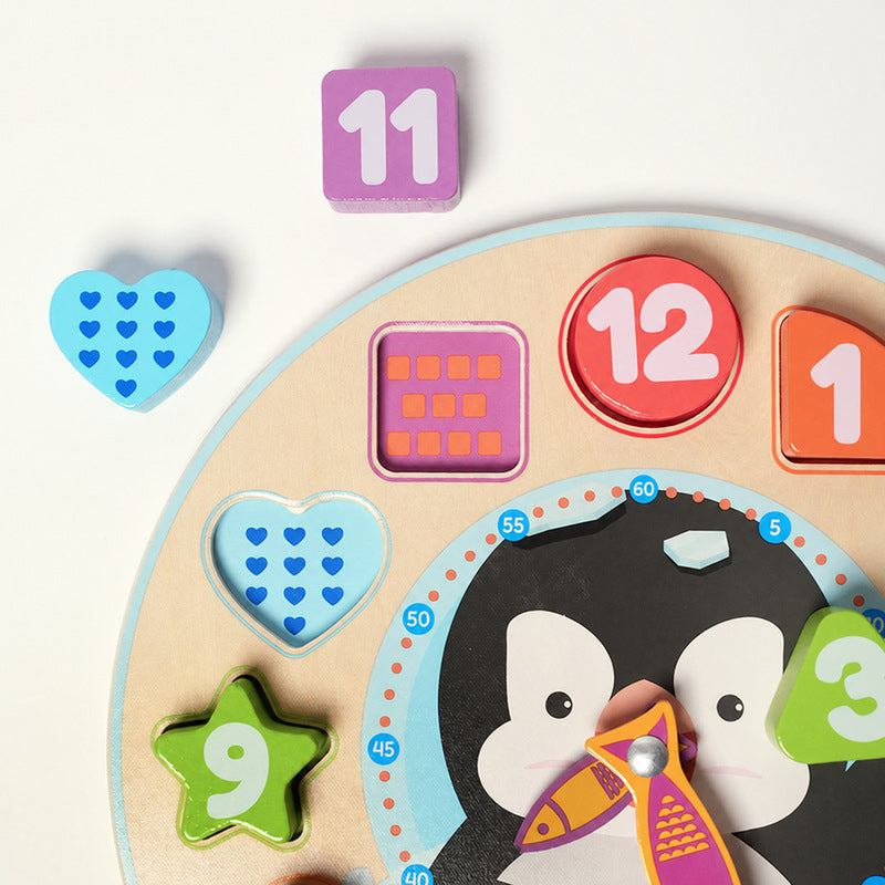 Montessori Penguin's Clock