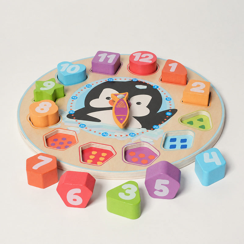 Montessori Penguin's Clock
