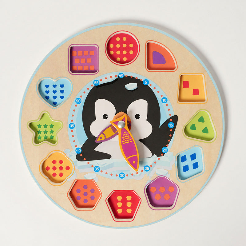 Montessori Penguin's Clock