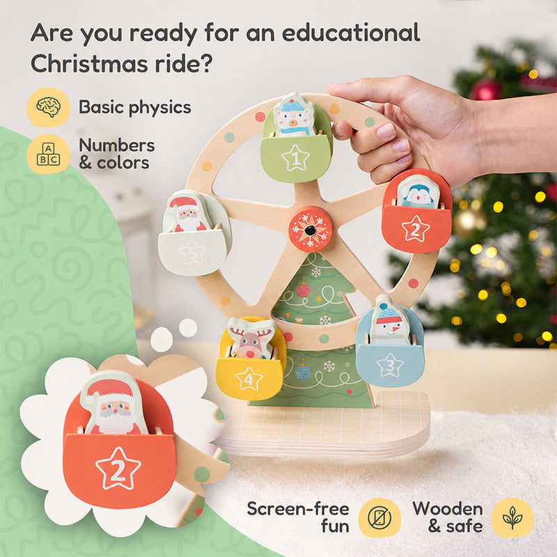 Montessori Xmas Ferris Wheel