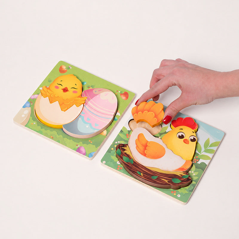 Montessori Easter Puzzles (4 Pack)
