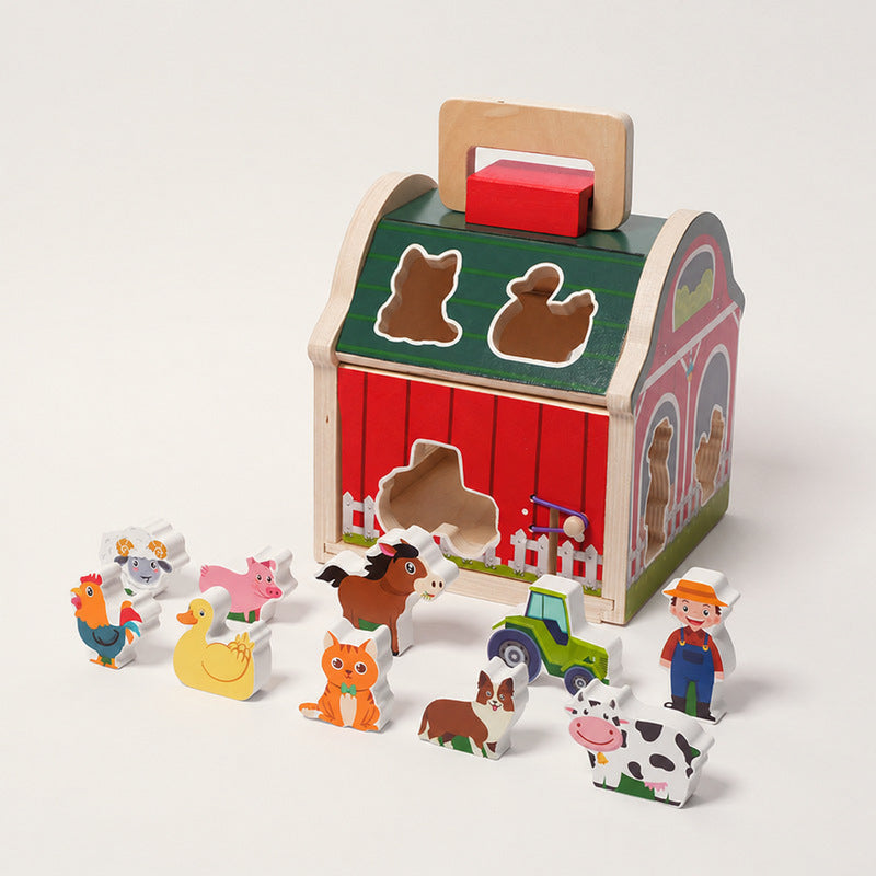 Montessori Wooden Farmhouse