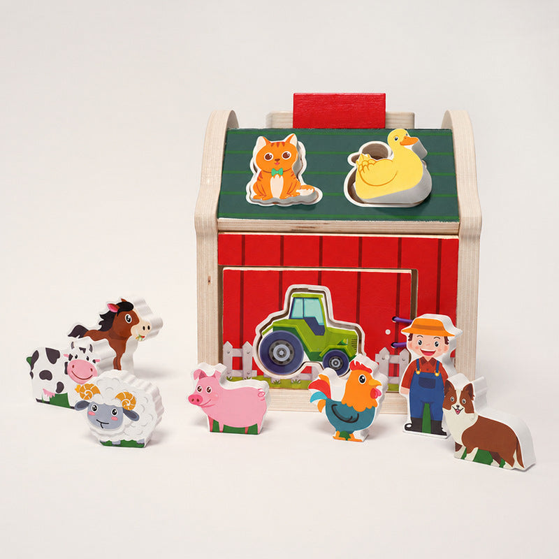 Montessori Wooden Farmhouse