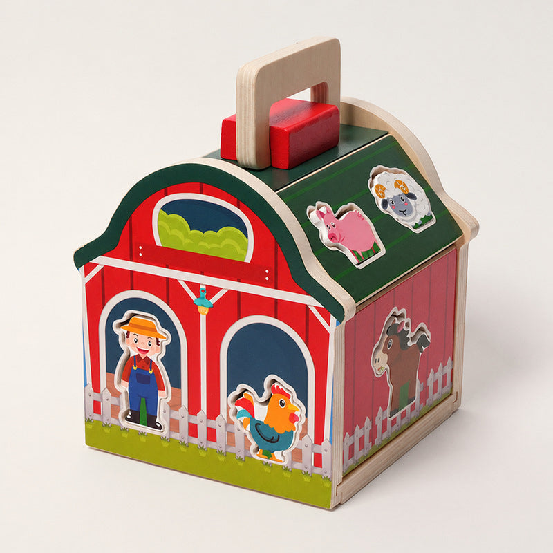 Montessori Wooden Farmhouse