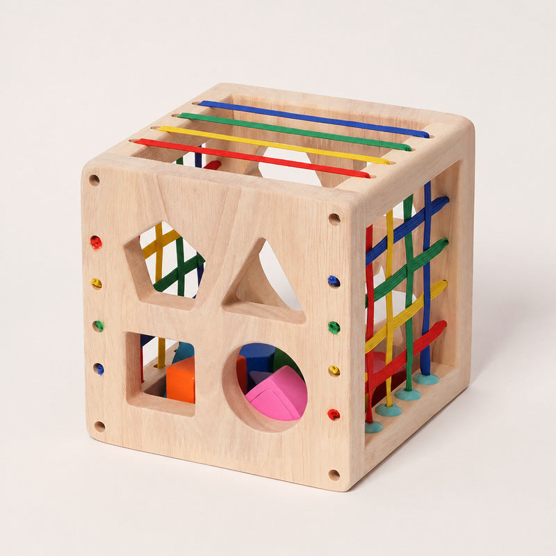 Montessori Wooden Sorting Cube