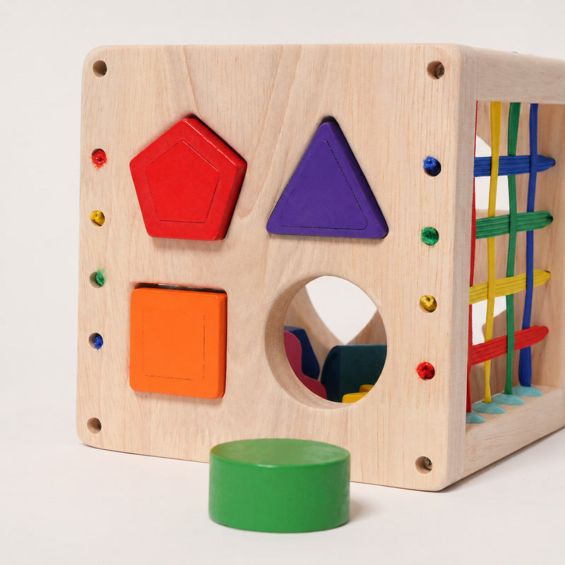 Montessori Wooden Sorting Cube